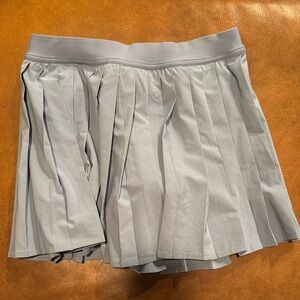 Lululemon Light Blue Pleated Skort